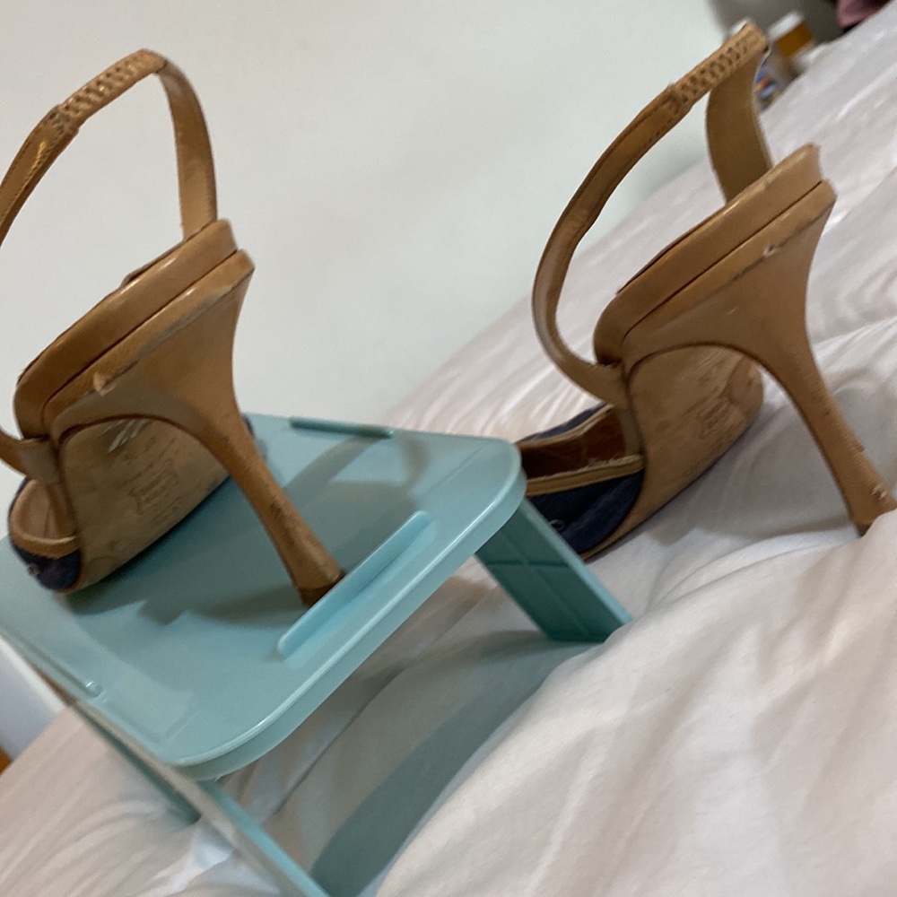 🔥 🔥 🔥 denim Jimmy Choo Heels - Picture 8 of 12